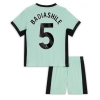 Chelsea Benoit Badiashile #5 Tredje Dräkt Barn 2023-24 Kortärmad (+ Korta byxor)